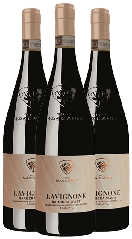 שלישיית פיקו מקאריו ברברה ד'אסטי לאביגונה 1.5 ליטר